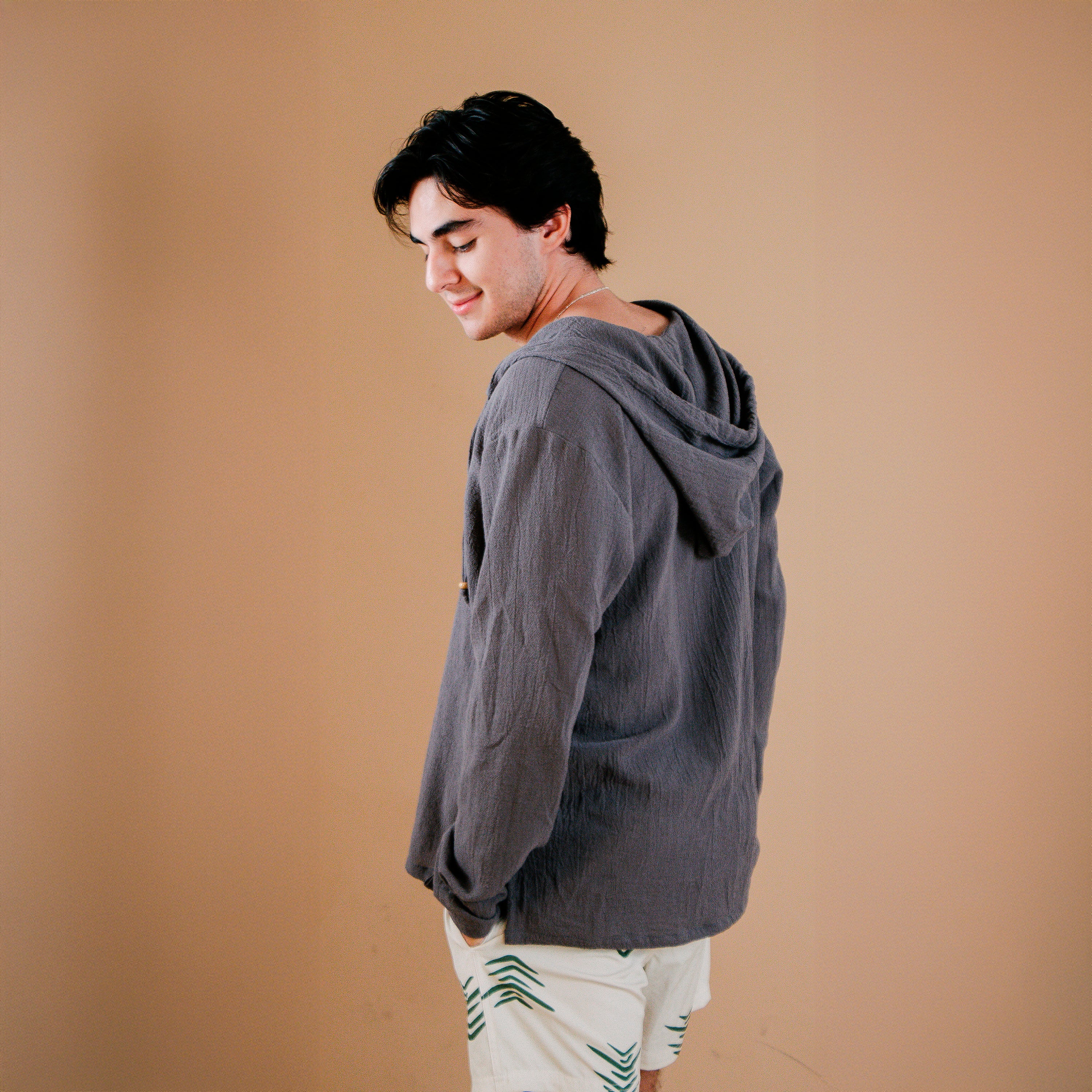 Camisas Manta Gris Oxford