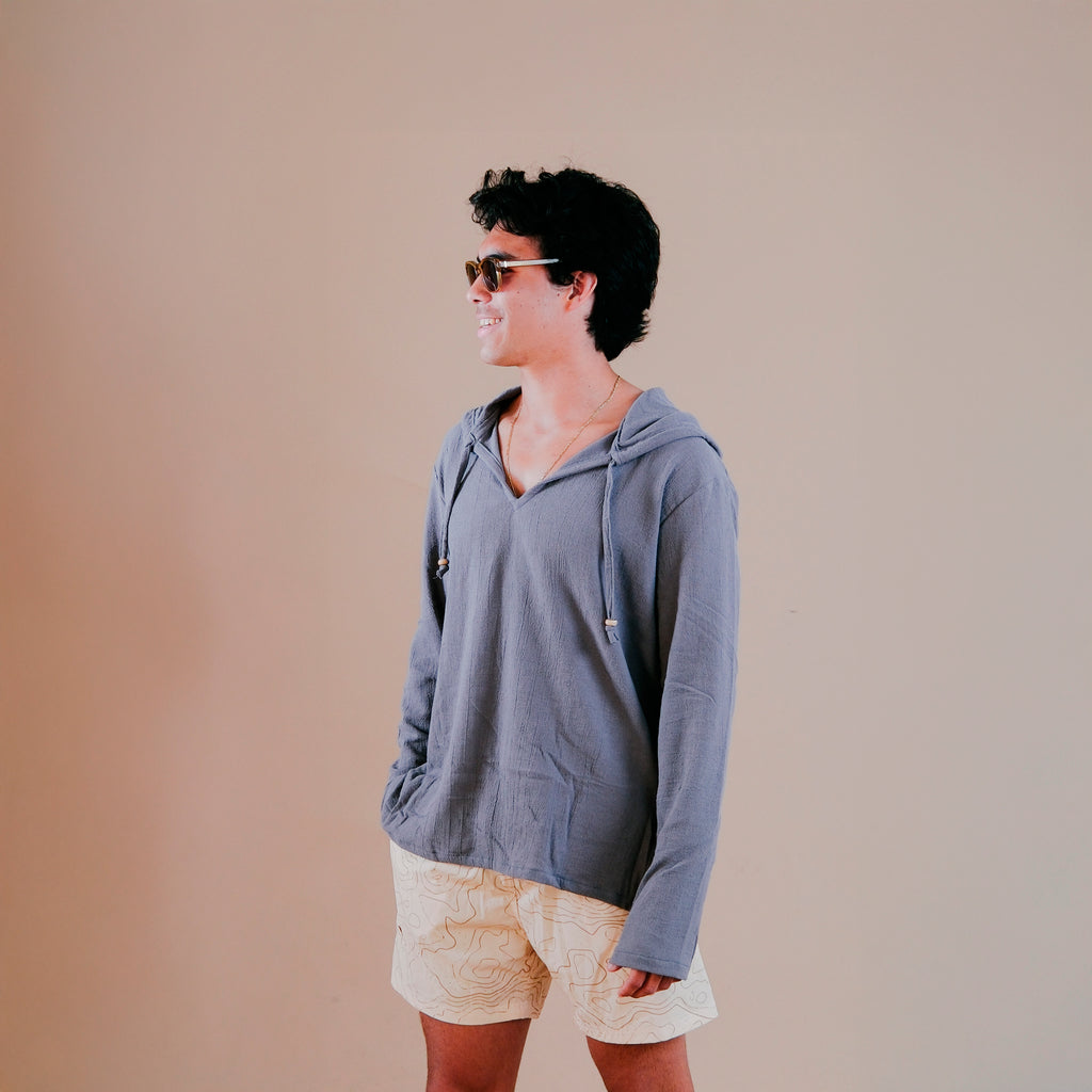 Camisas Manta Gris Oxford